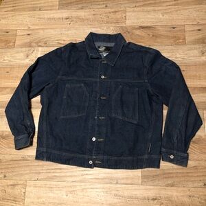 Vintage 1994 Old Navy denim jacket size XXL.